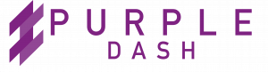 Purple Dash transparent Background Logo